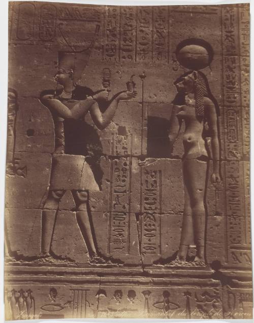 Bas-relief du temple de Horus