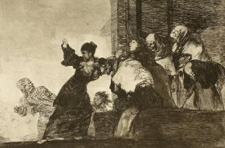 Poor folly (Disparate pobre)  Plate 11 from "Los Proverbios"