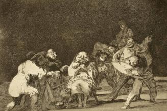 Loyalty (La lealtad)  Plate 17 from "Los Proverbios"