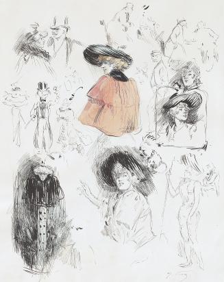 Studies of Women (recto); Studies (verso)