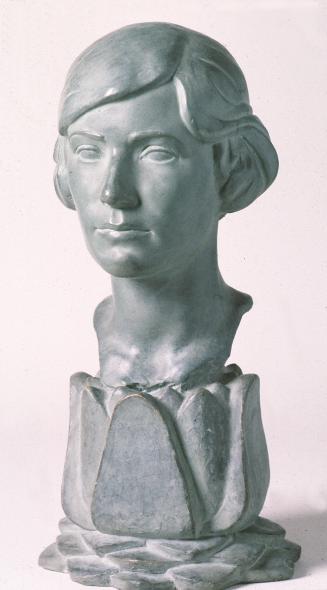 Female Head, lotus base