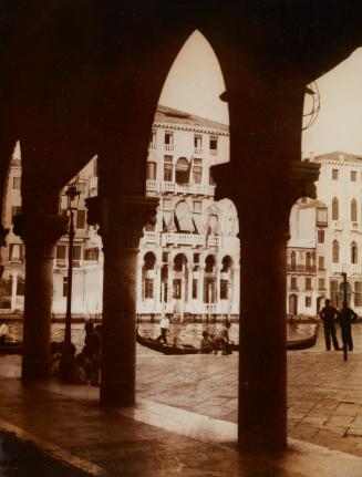 A scene taken at the Palace of Fashion in Venice, Italy.