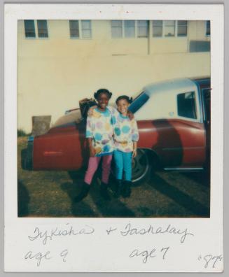 Tykisha, age 9 + Tashalay, age 7, '87
