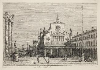 Imaginary View of S. Giacomo di Rialto from Vedute altre prese da i luoghi altre ideate da Antonio Canal (Other views taken from other places designed by Antonio Canaletto)