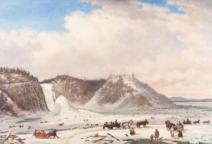 Montmorency Falls in Winter, Quebec