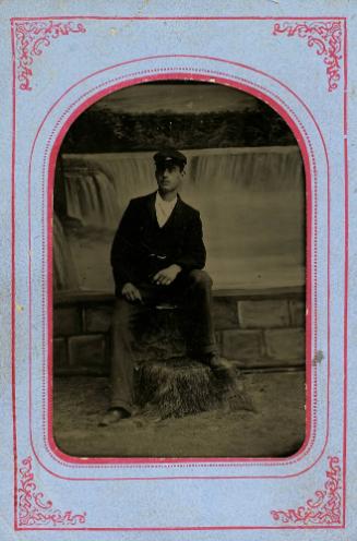 Studio Portrait: Arthur I. Rothwell of Burlington Ontario, taken at Niagara Falls, N.Y.
