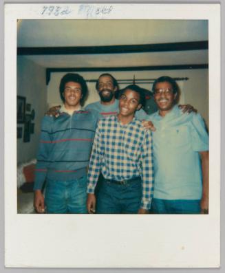 1982 Noel [Four men posing]
