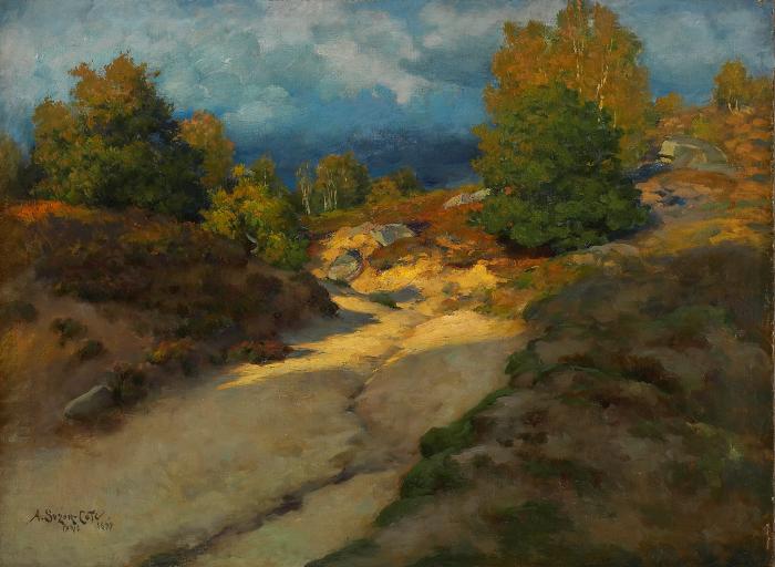 Autumn Landscape in France