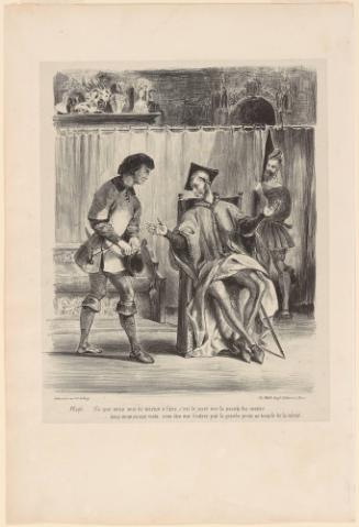 Mephistopheles recevant l'ecolier from Faust Set