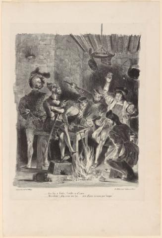 Mephistopheles dans la taverne des etudiants from Faust Set