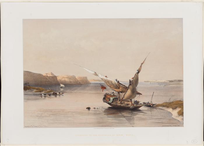 The Approach to the Fortress of Ibrim