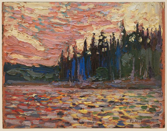 Sunset by Lake