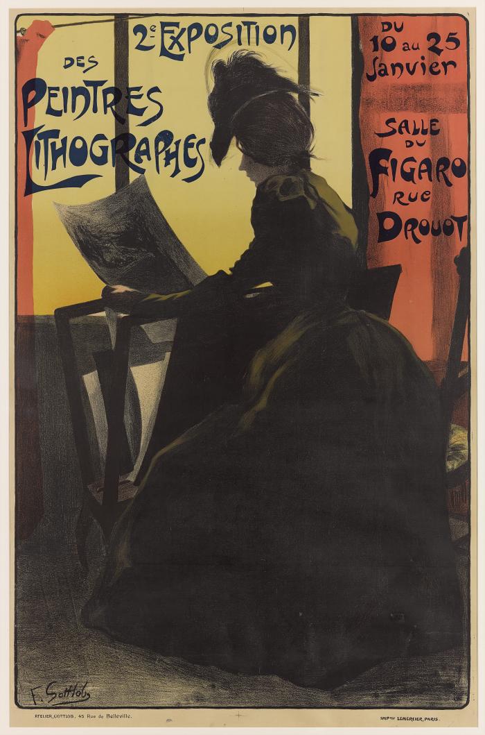 [Poster for the Second Exhibition of Lithography Painters]