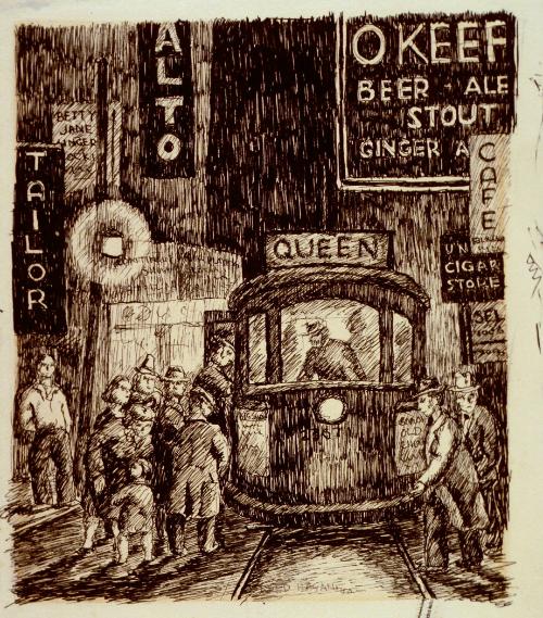 Street Scene, from the "City" Series