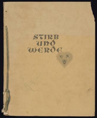 Stirb und Werde (To Die and to Become) (Gerd von Massow Collection)