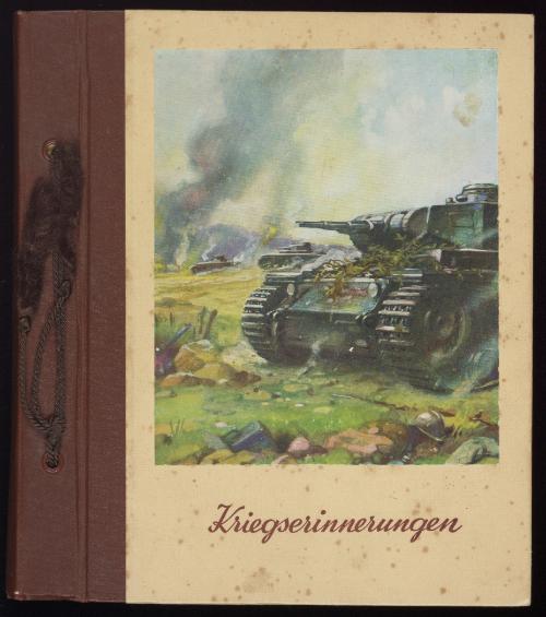  German infantry soldier personal album - Greece, Libya