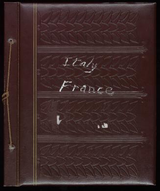 Lt. Gertrude A. Brazil Nursing Corps album-  Italy, France