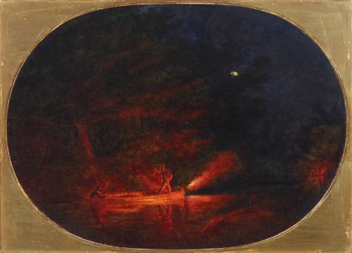 Fishing by Torchlight