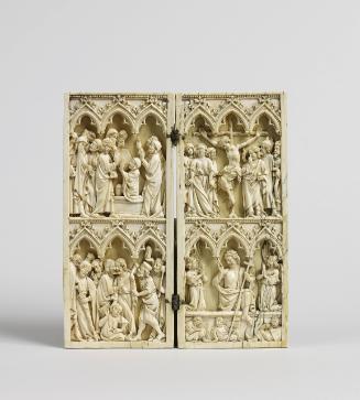 Diptych: Scenes from the Life of Christ