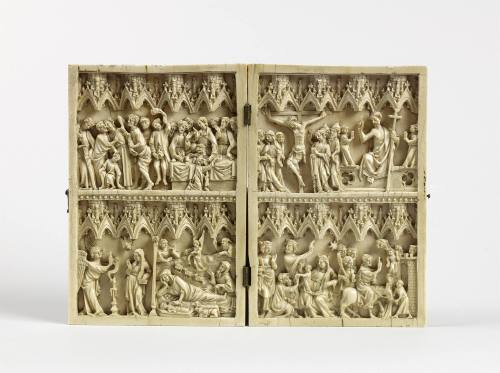 Diptych: Scenes from the Life of Christ