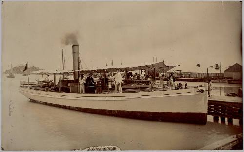 Steam Yacht Designed by Sir Edward Reed, Antigua