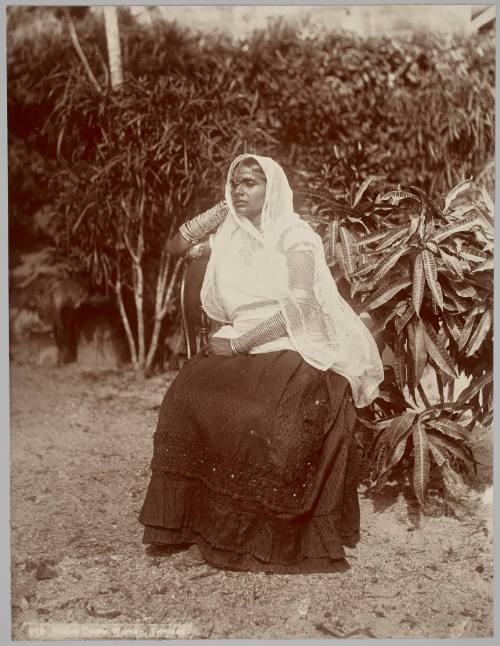 Woman in Garden, Trinidad