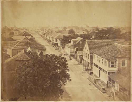 Duperly Brothers - King Street, Looking South, Kingston, Jamaica