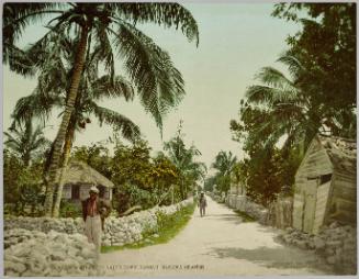 Meadow Street in Bain's Town, Nassau, Bahamas