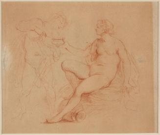 Bacchus and Ariadne  (recto)