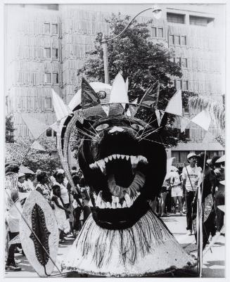 “Face of the Panther Mas” - Caribana parade on University Avenue