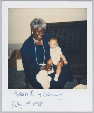 Gran B & Sammy, July 19, 1998.