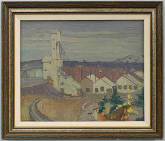 Untitled (View of Lake Shore Mine and Kirkland Lake)