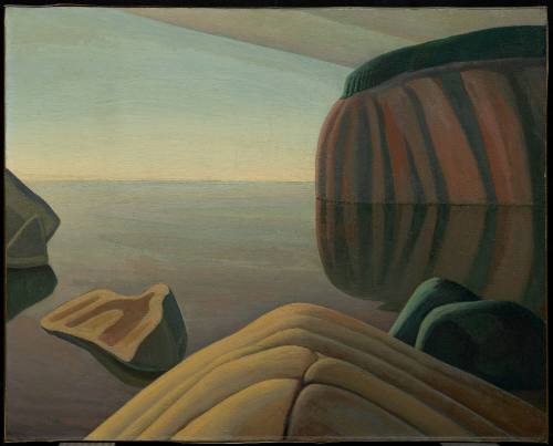 Entrance to Coldwell Harbour, Lake Superior