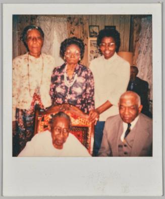 Minnie Charles, Artelia Crenshaw, Rudolphe Bridges, Nellie Hawkin, Buehah. Dec 1982
