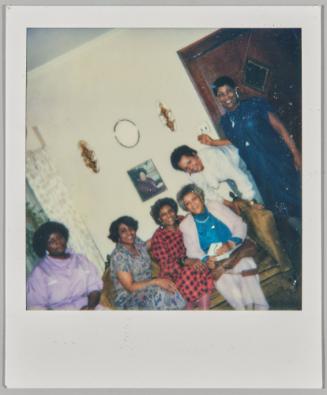 [Group of six women posing]
