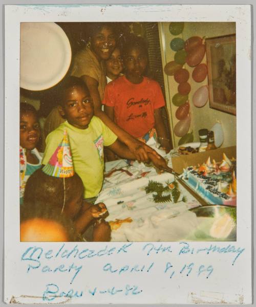 Melchezdek 7th Birthday Party April 8, 1989
