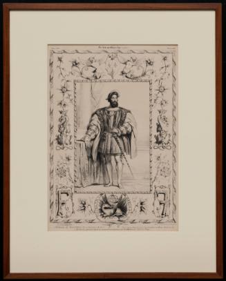 Portrait of Francois ler en Costume de Cour from Les Arts au Moyen Age