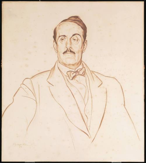 Portrait of Giacomo Puccini