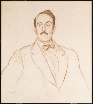 Portrait of Giacomo Puccini