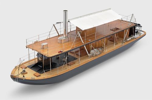 Colonial River Sternwheeler, Builder's Model