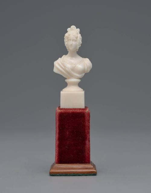 Bust of Queen Adelaide of Saxe-Meiningen (1792-1849), Consort of William IV