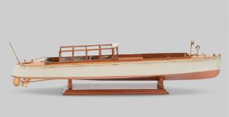 High Speed River Cruising Launch, Builder's Model