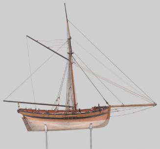12 Gun Naval Cutter, Surly, Georgian Model