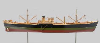 Cargo Ship (design for four vessels: Rodsley, Rawnsley, Rookley and Reaveley), Builder's Model