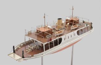 Argentine Double Ended Car Ferry, Builder's Model