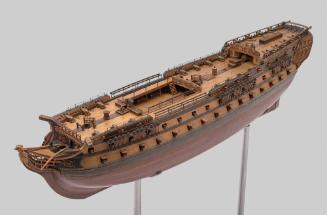 British third-rate two-decker 80-gun warship: Canopus, Prisoner of War model