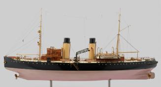 Russian Icebreaker, design for two vessels: Kosma Minin and Kniaz Pojarsky, Builder's Model