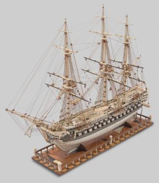 POW Ship Model of the 'St. Lucia'