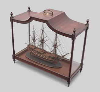 French three-decker 120-gun warship: L’Océan, Prisoner of War model