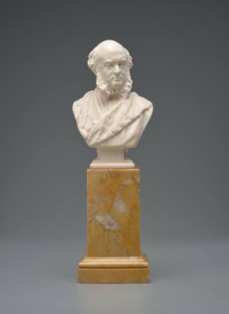 Bust of Sir James Ramsden, British civil engineer, industrialist and civic leader (1822-1896)